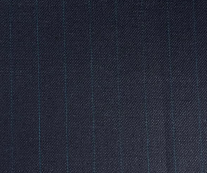 Traje Azul Marino. Raya Diplomática Super 100'S
