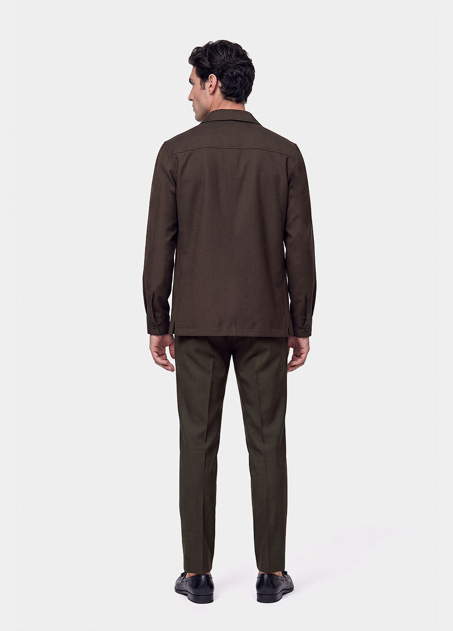Sobrecamisa Café