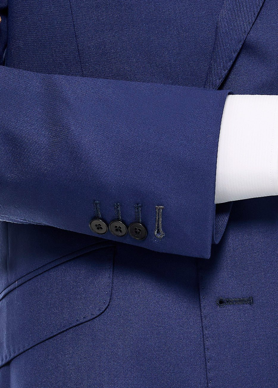 Blazer Sarga Azul Índigo