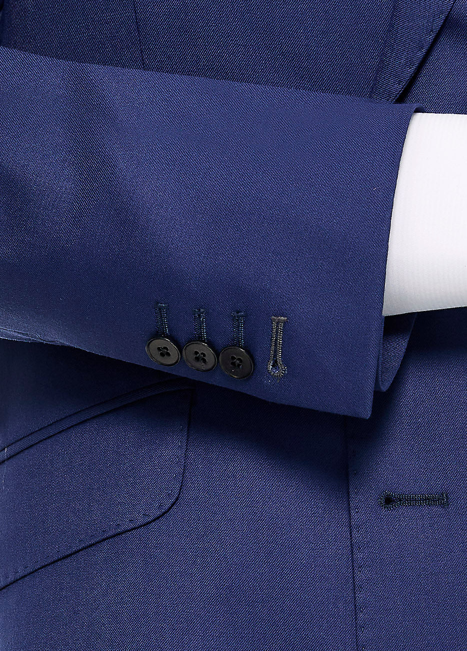 Traje Sarga Azul Indigo