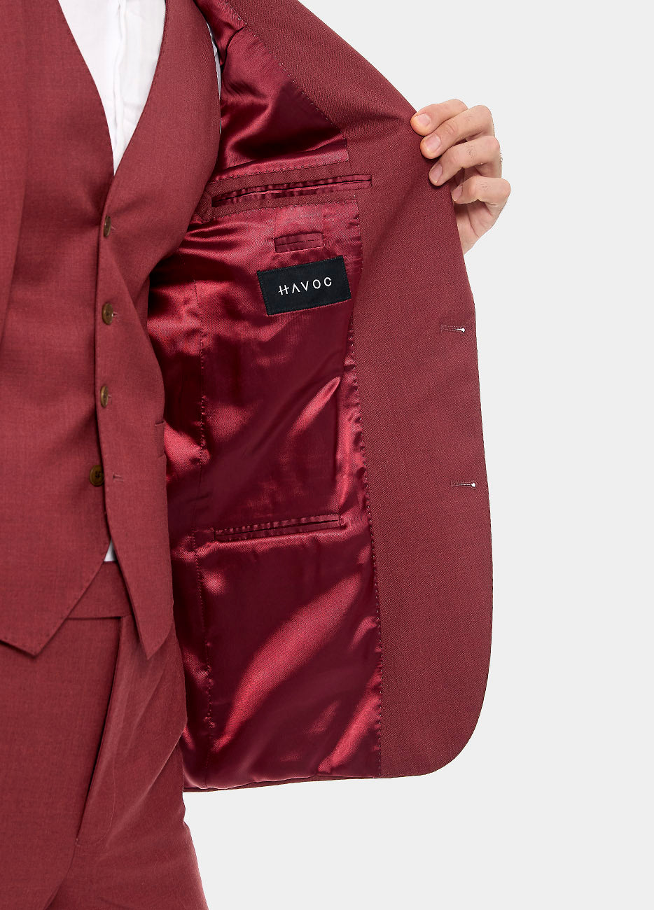Blazer Sarga Escarlata