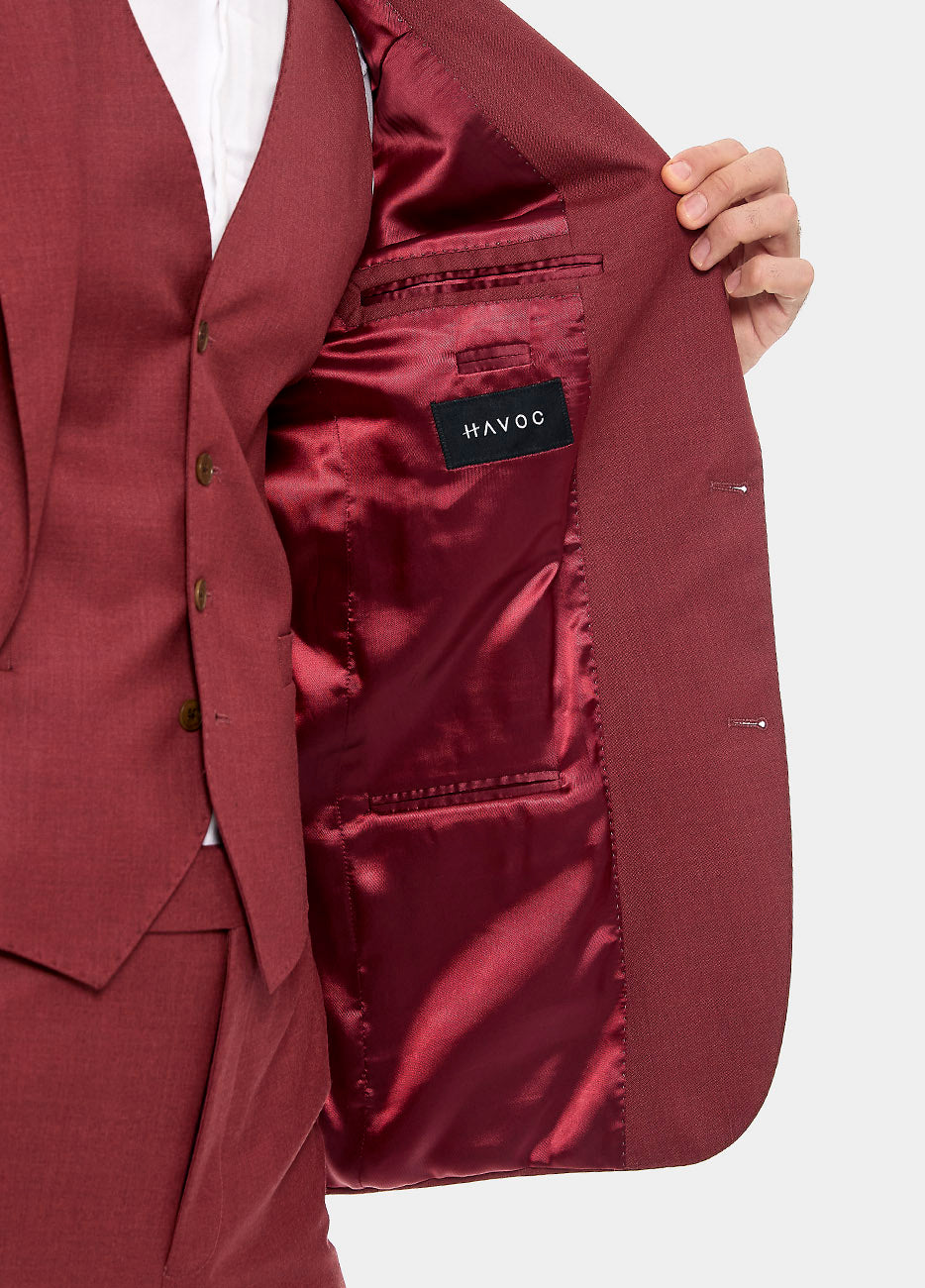 Traje Sarga Escarlata