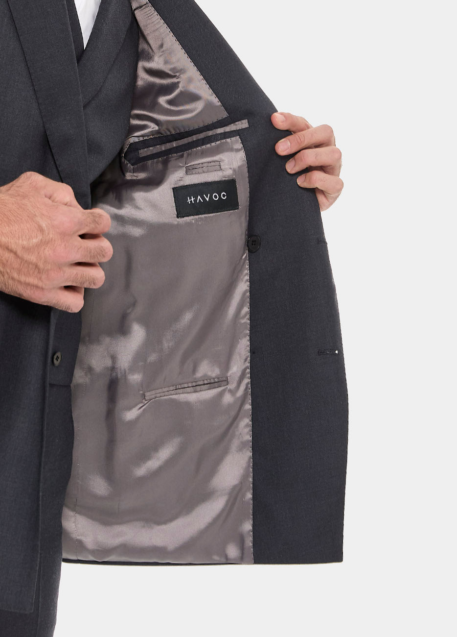 Traje Sarga Gris Hierro