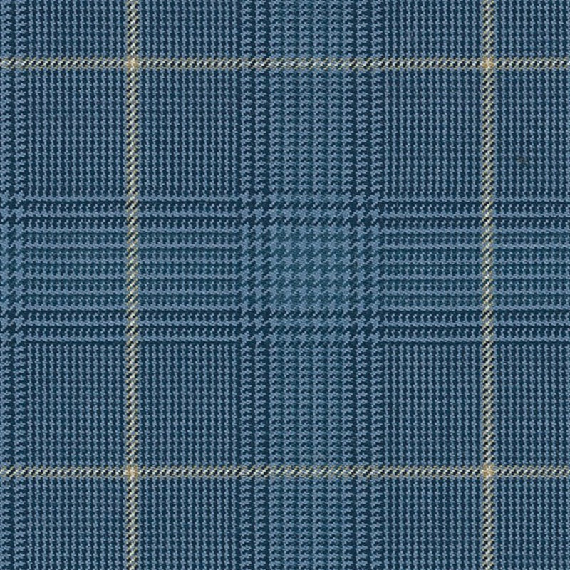 Chaleco Principe De Gales Azul Cuadros Amarillos Ap| HAVOC