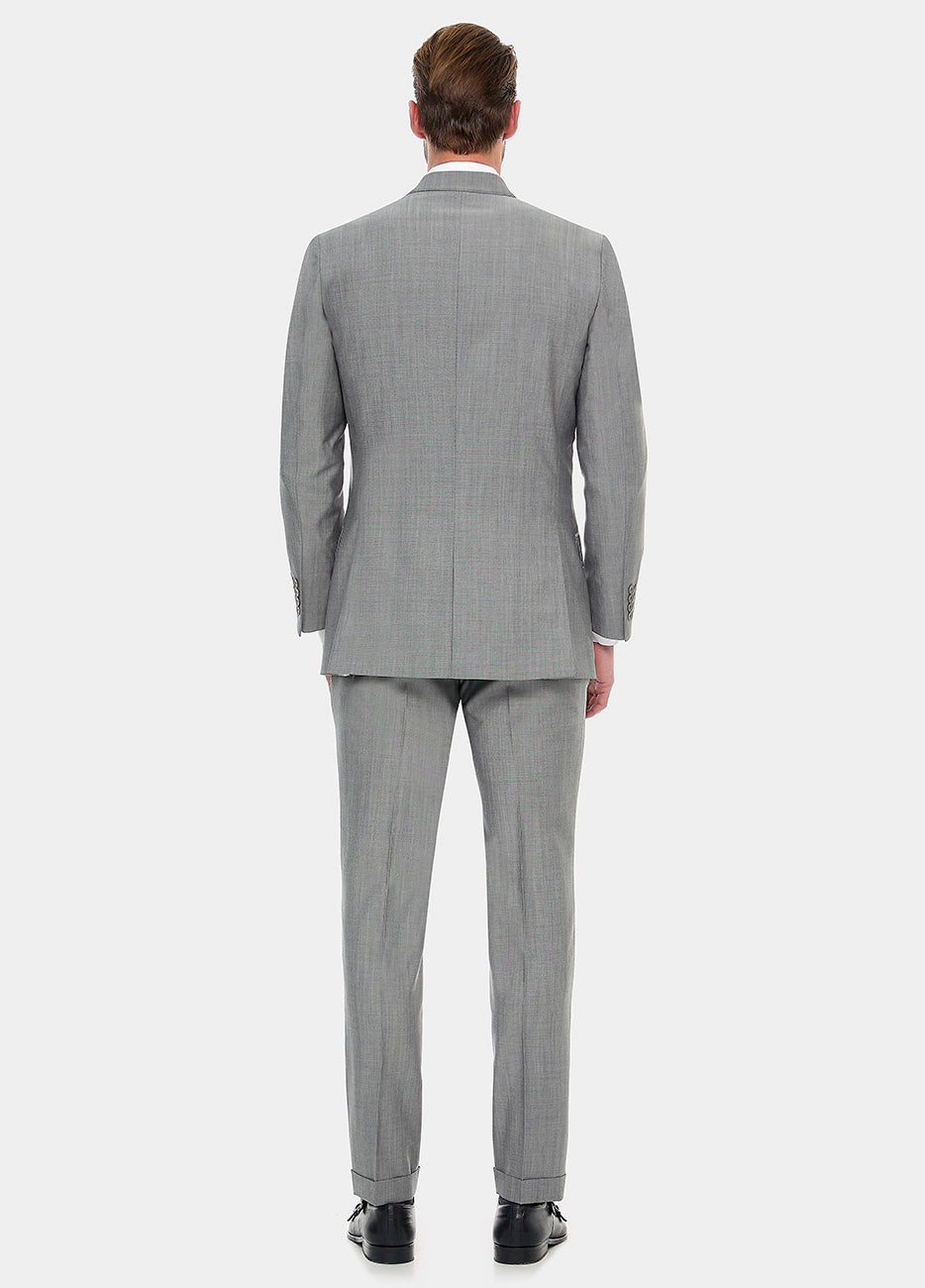 Traje Tafetan Gris Lobo