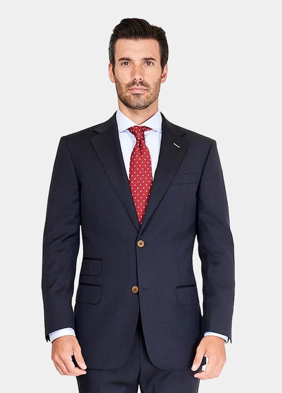 Blazer Cuadro Ventana Azul Medianoche