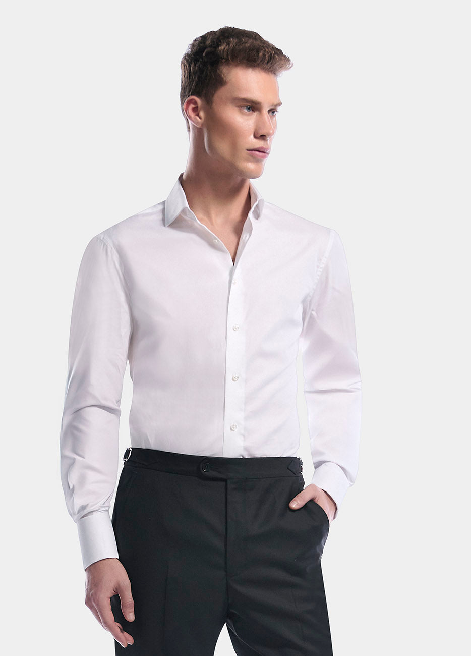 Camisa Twill Firenze Blanco 70/1