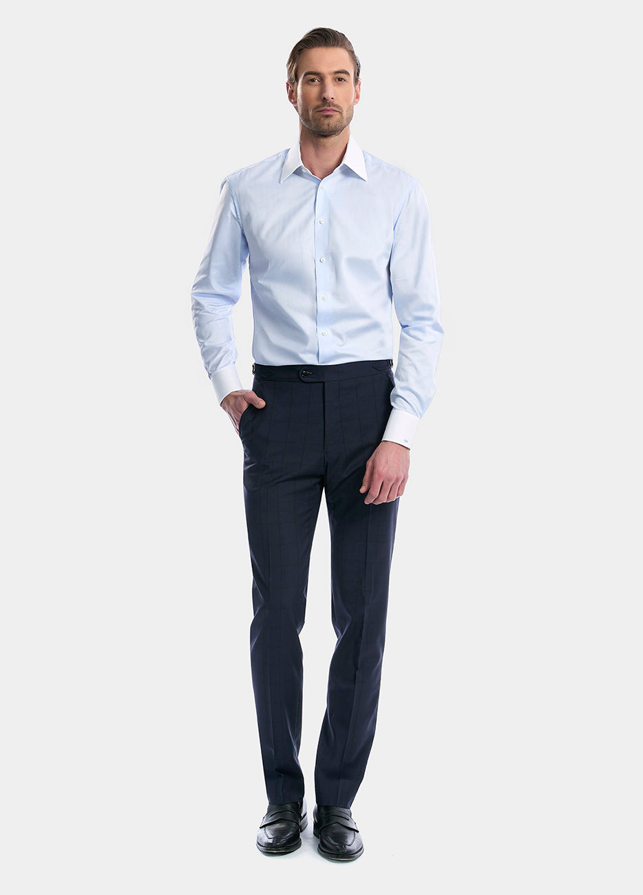 Camisa Liso Celeste Ap