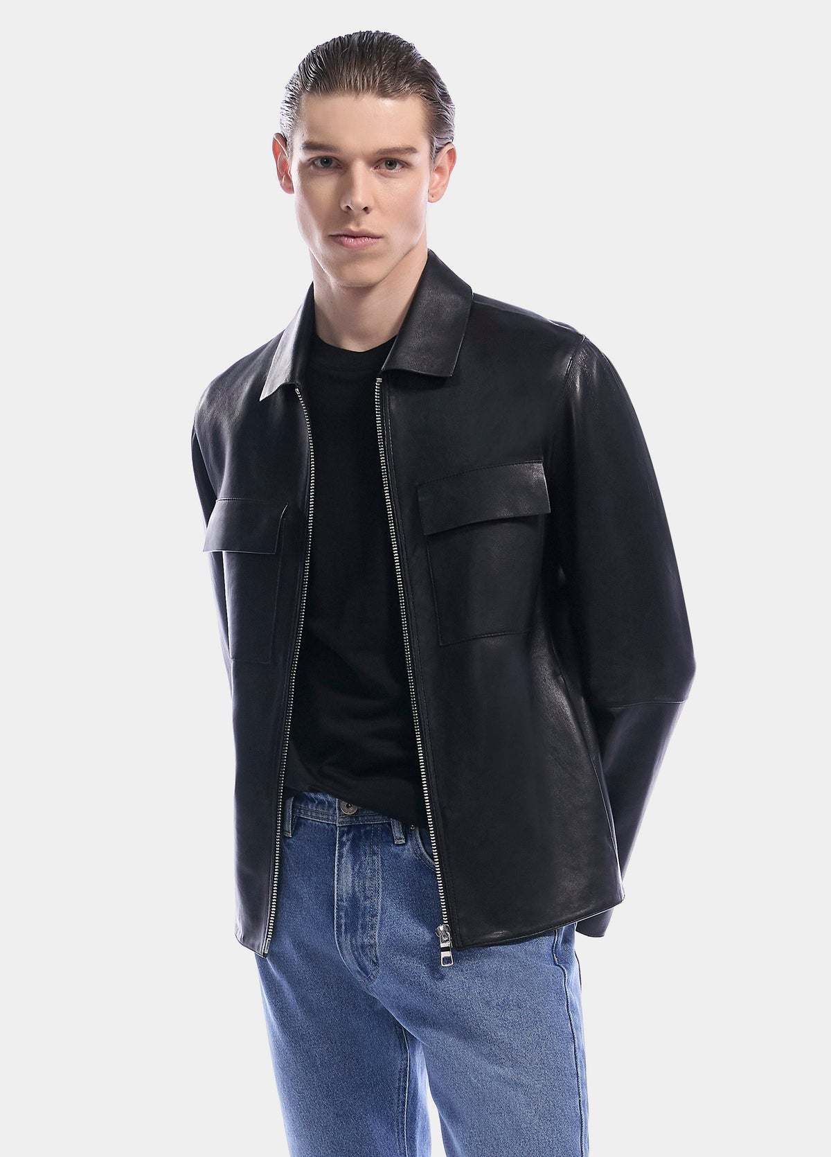 Sobrecamisa Napa Negro RTW