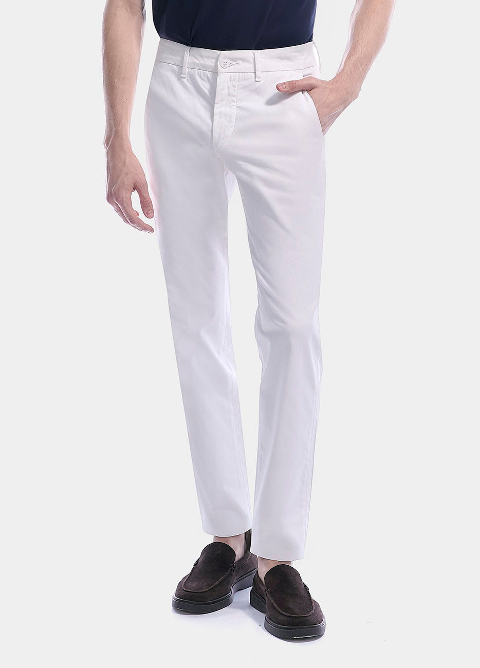Pantalón Chino Off White