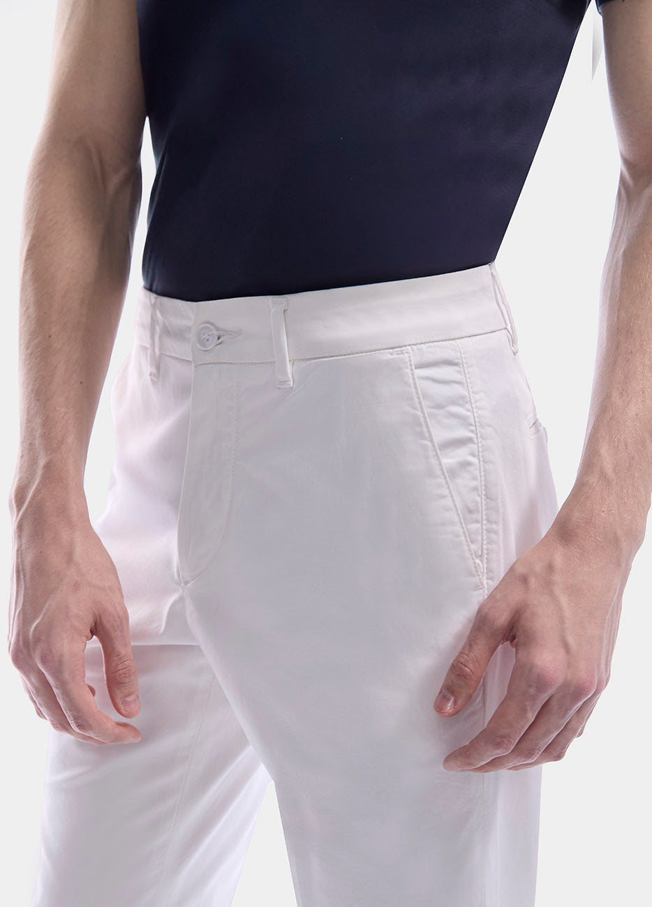 Pantalón Chino Off White