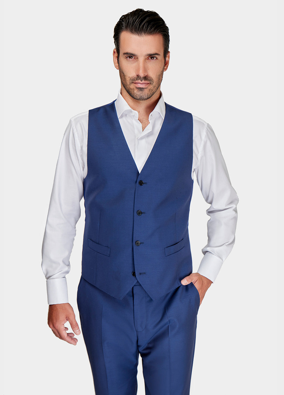 Chaleco Sarga Azul Cobalto| HAVOC
