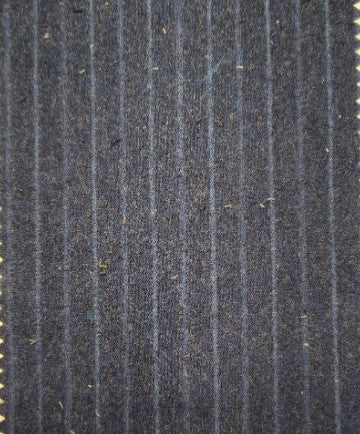 Smoking Azul Coblato Con Lineas Al Tono Lana Y Cashmere