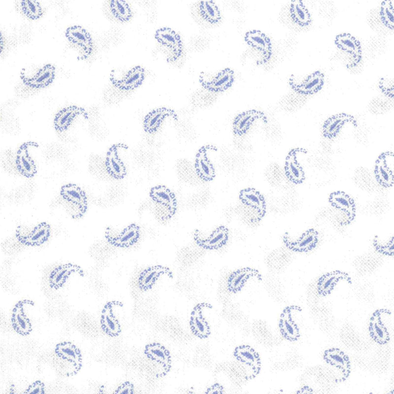 Camisa Micro Diseño De Amebas Blanco Y Azul Zafiro| HAVOC