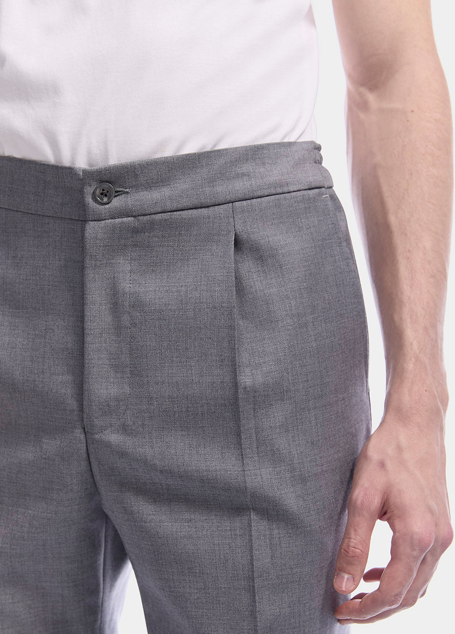Pantalón Sarga Gris Puerto Claro