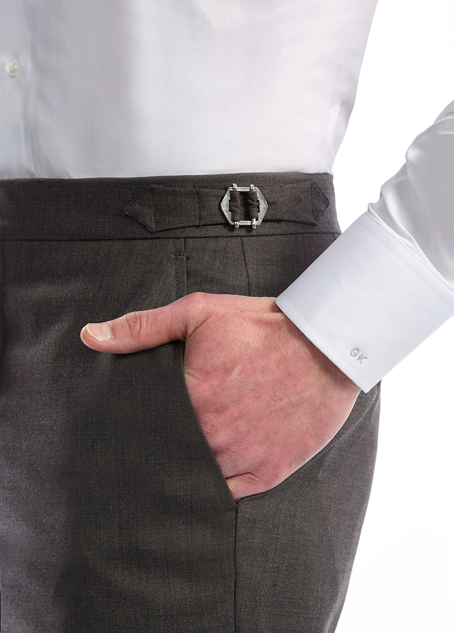 Pantalón Sarga Piel De Tiburon