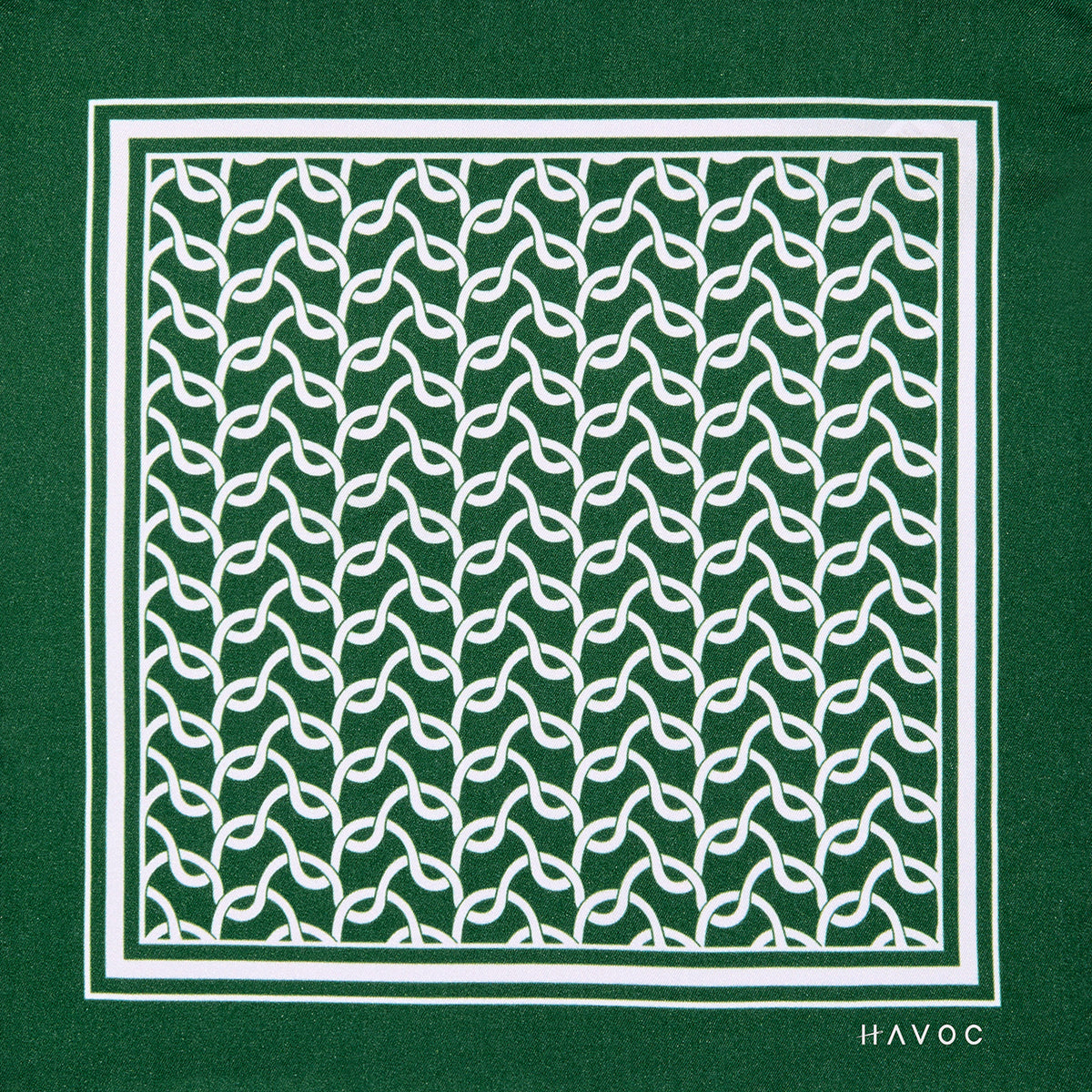 Pañuelo Eslabones Verde
