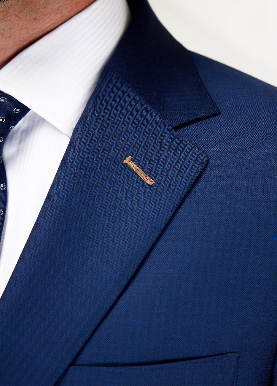 Blazer Slim Fit Rtw Azul Marino| HAVOC