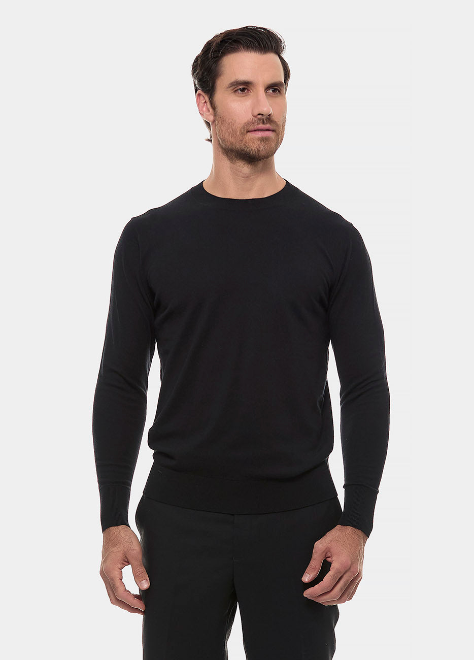 Suéter Crew Neck Black