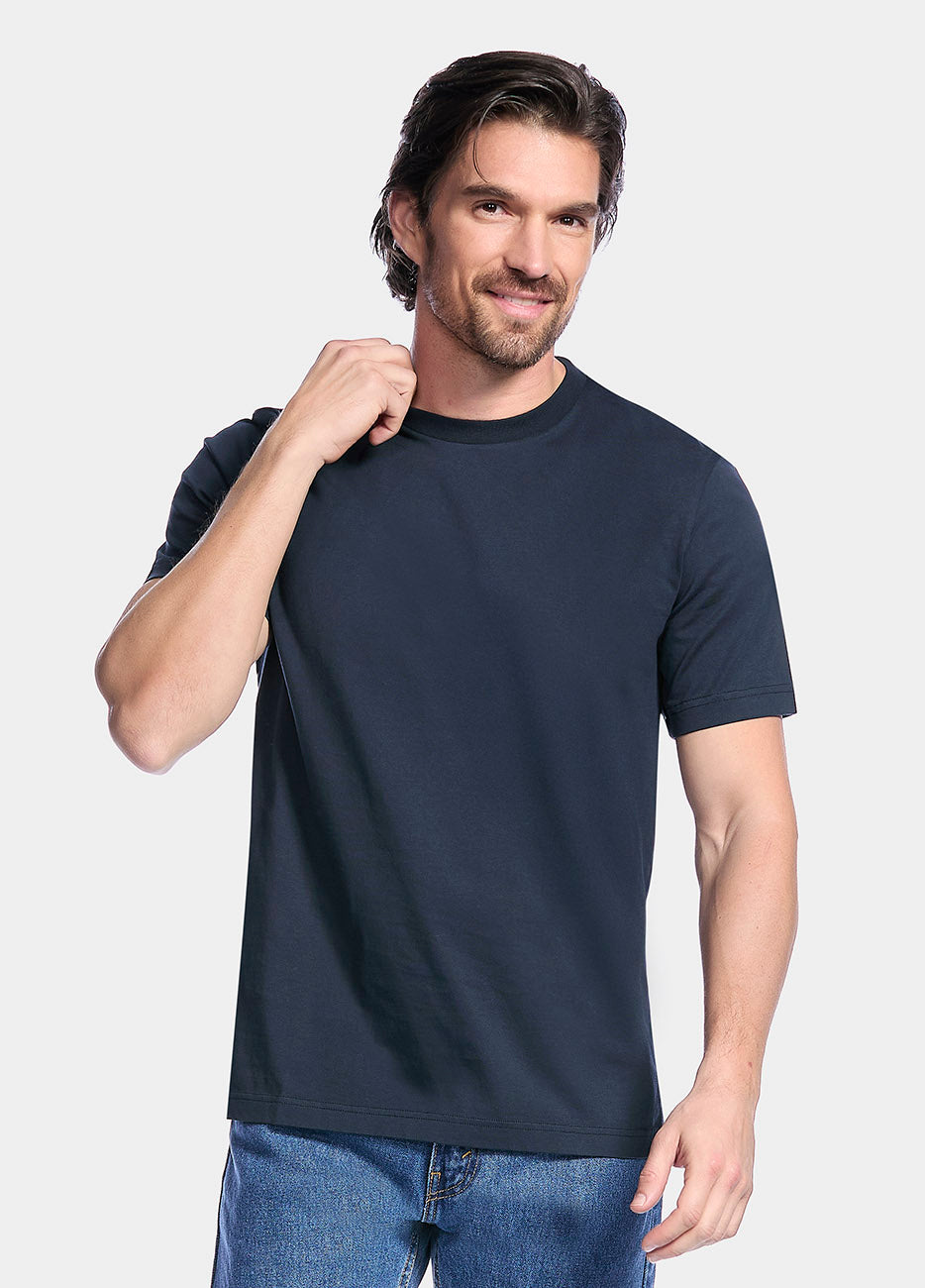 T-Shirt Algodón Marino RTW