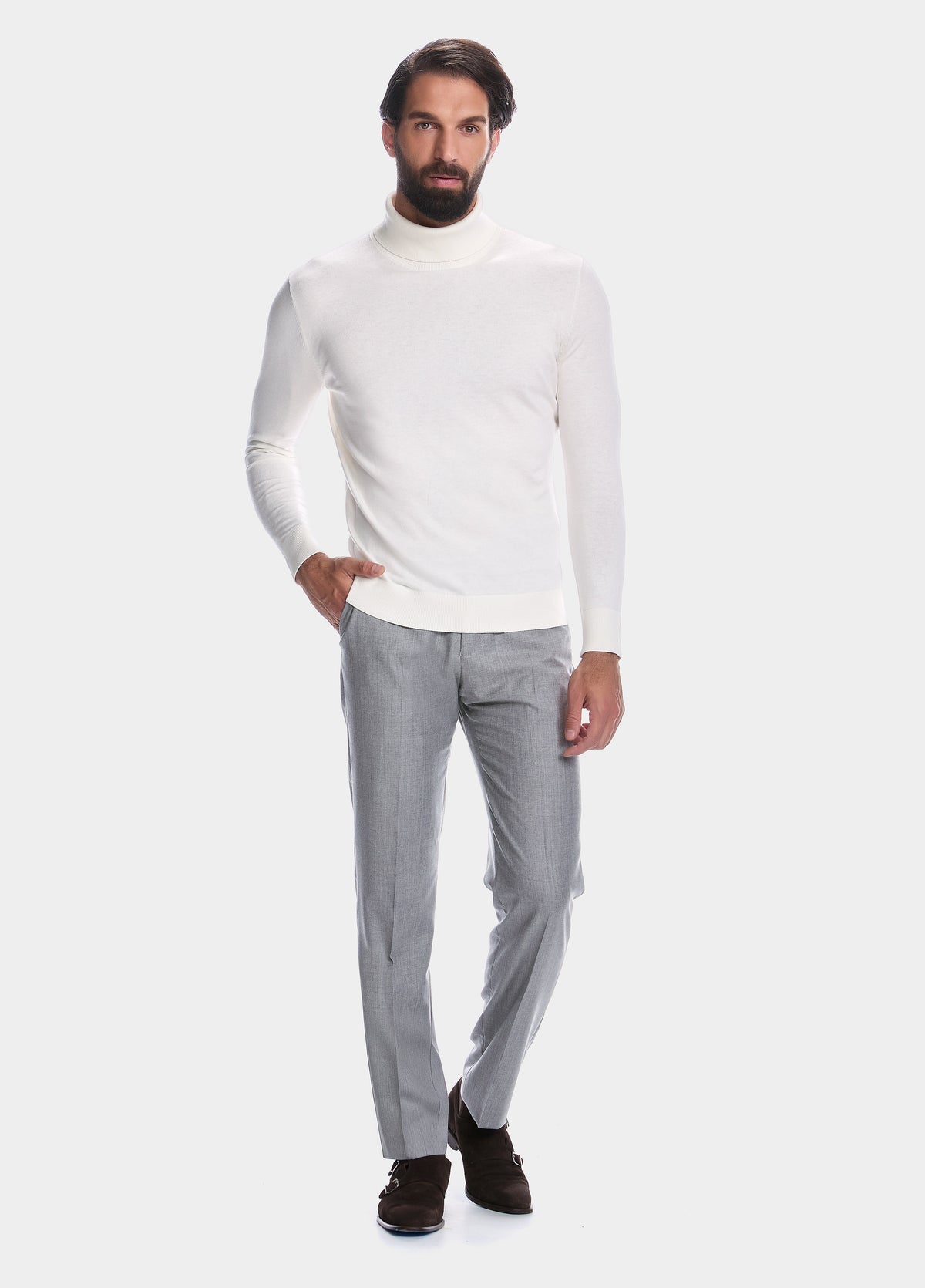 Suéter Turtle Neck Chalk