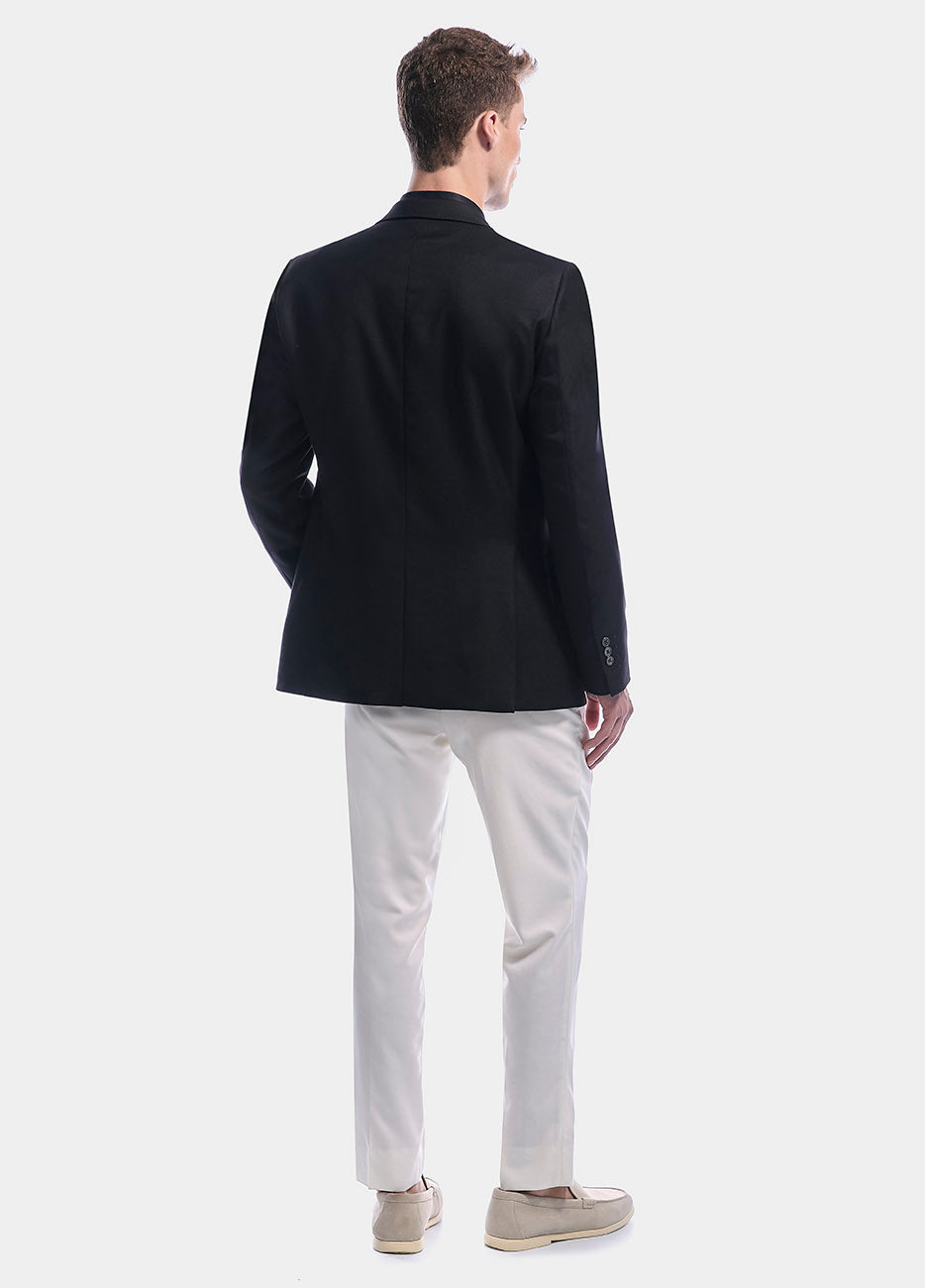 Blazer Liso Negro Super 150´S