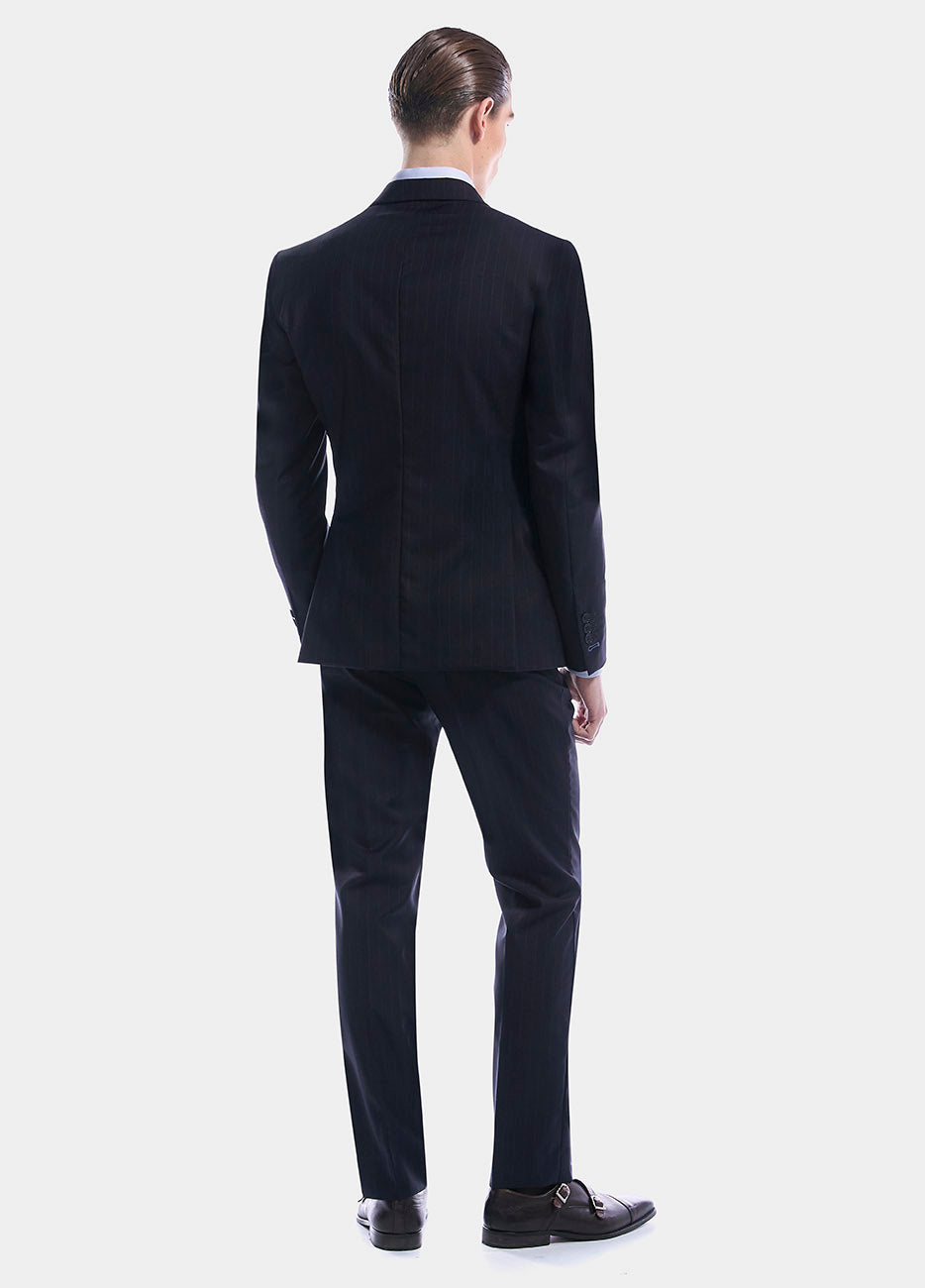 Traje Azul Marino 100% Lana