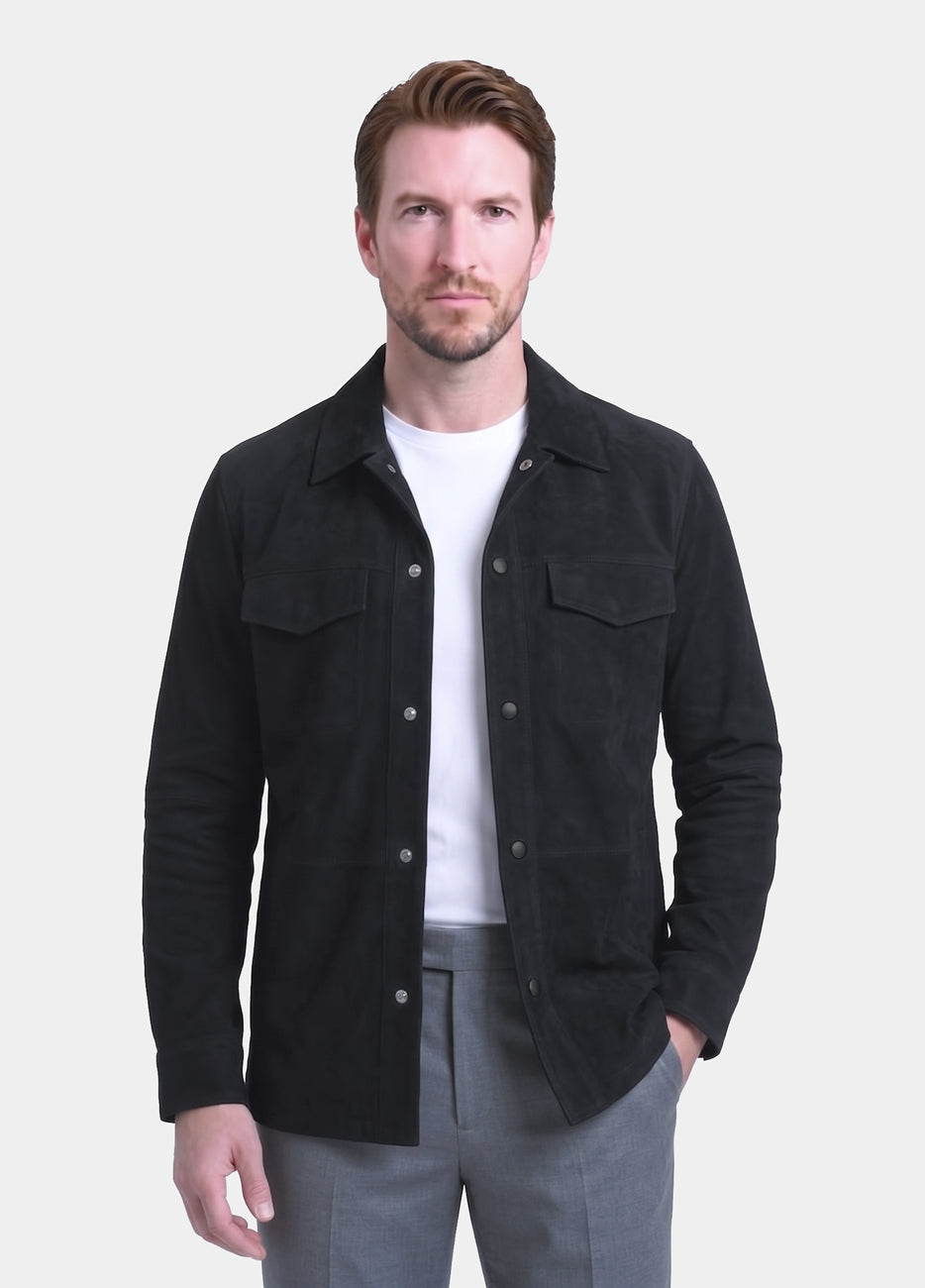 Sobrecamisa De Piel Tarak Black RTW