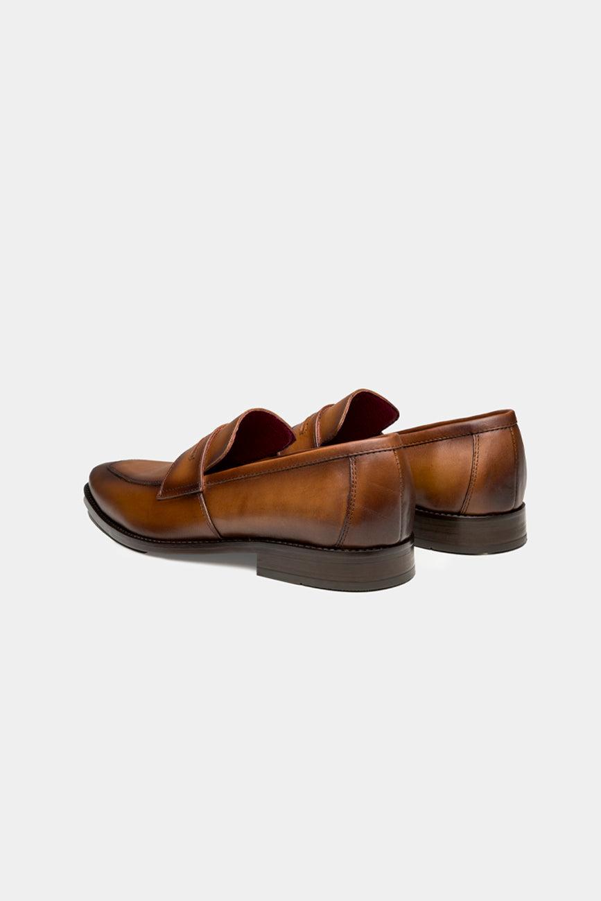 Zapato Medium Café Leather Dorian