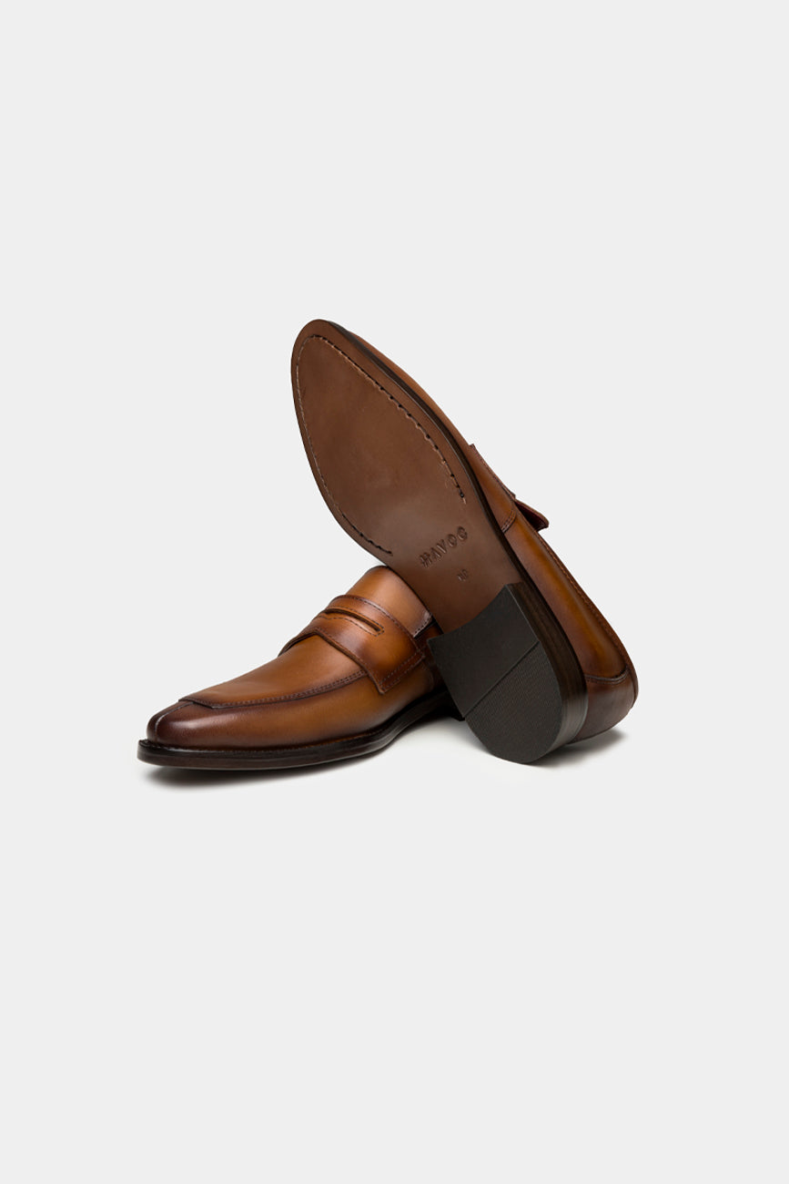 Zapato Medium Café Leather Dorian