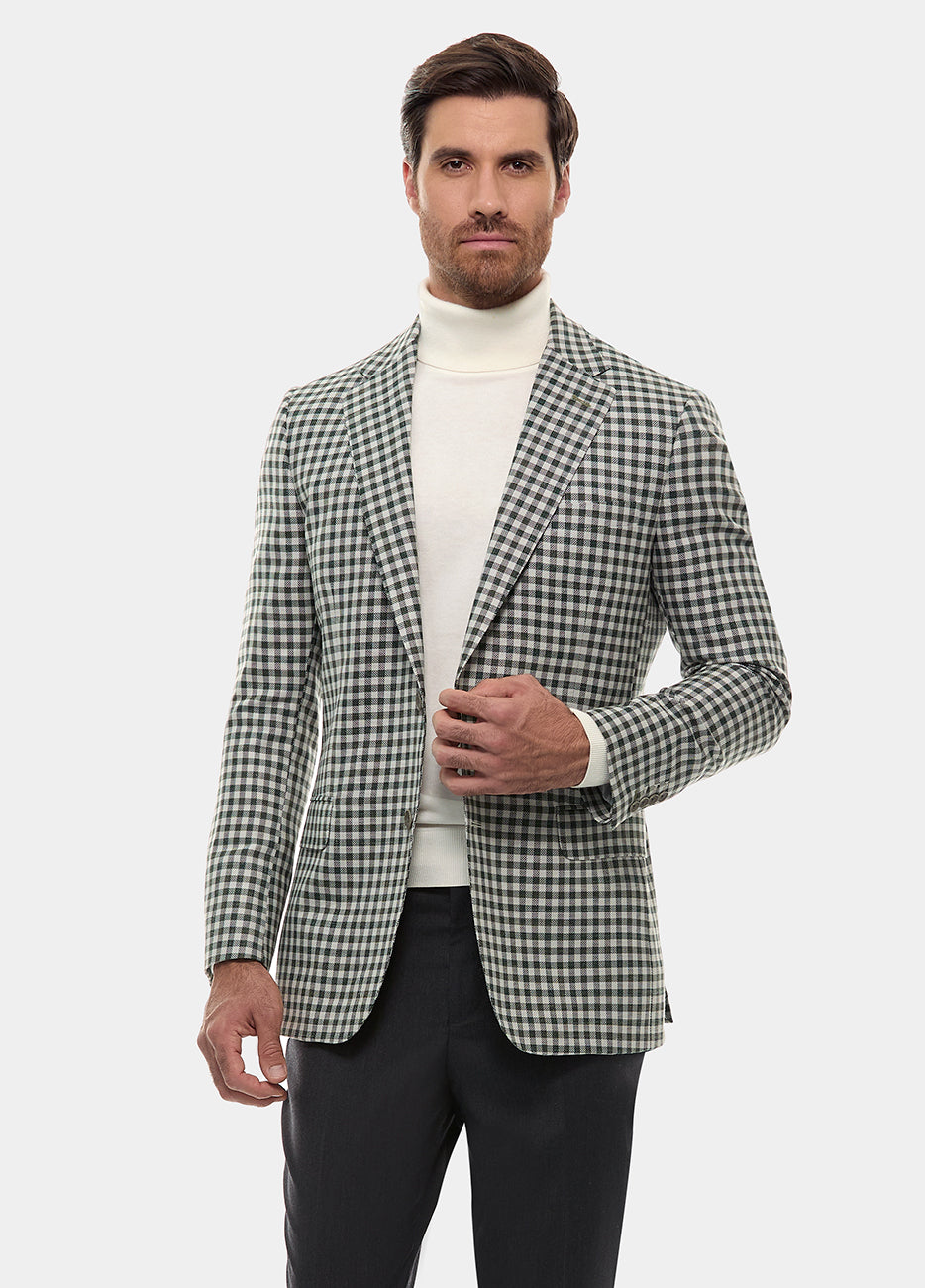 Saco Verde Cuadro Vichy Rtw| HAVOC