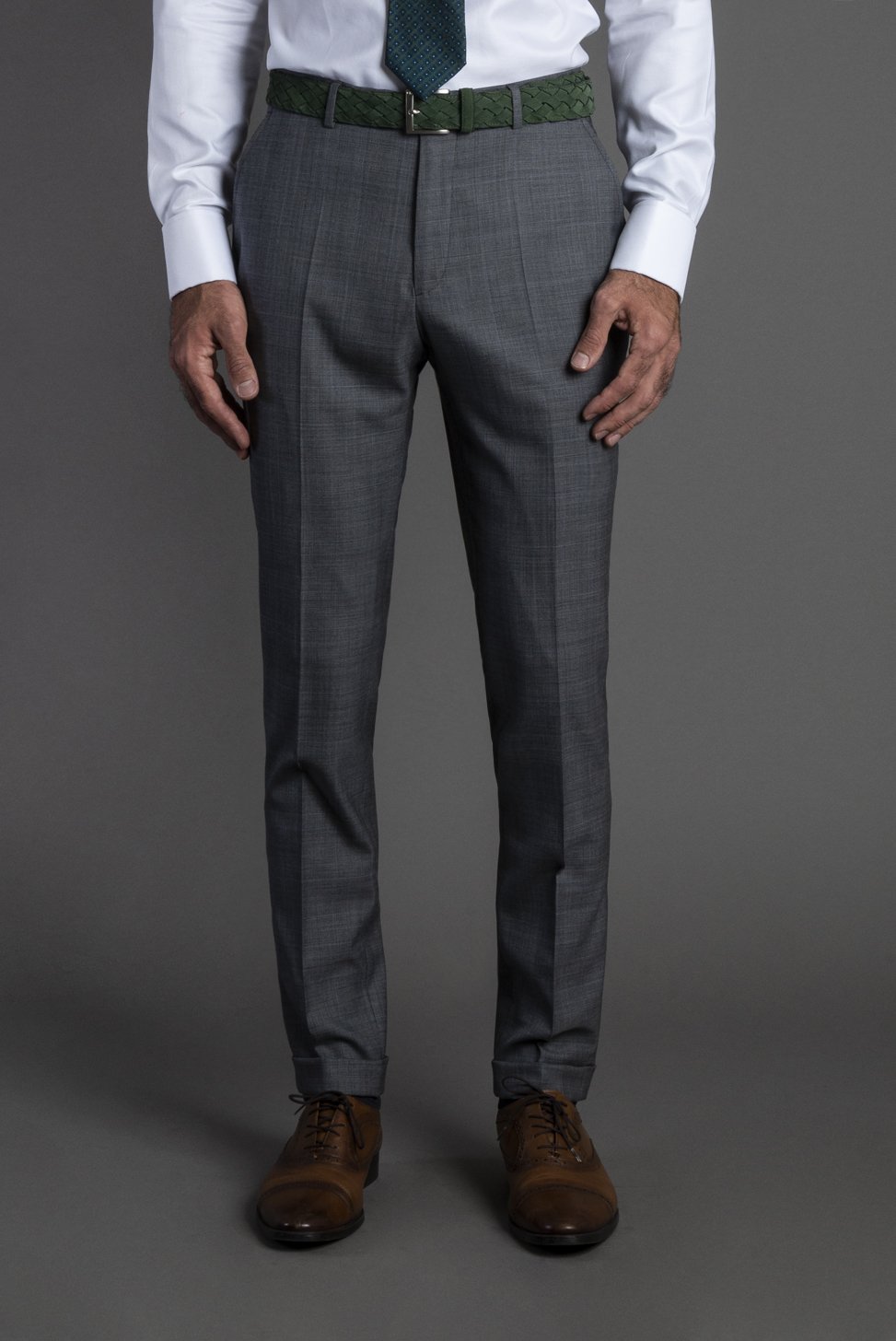 Pantalón Cuadro Gris| HAVOC