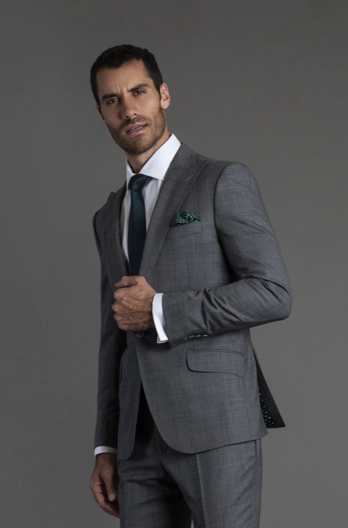 Blazer Cuadro Gris| HAVOC