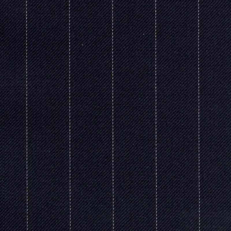 Traje Raya Azul Marino Con Blanco| HAVOC