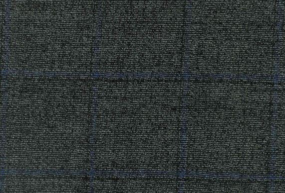 Chaleco Cuadro Gris Con Cuadros Azules Ap| HAVOC