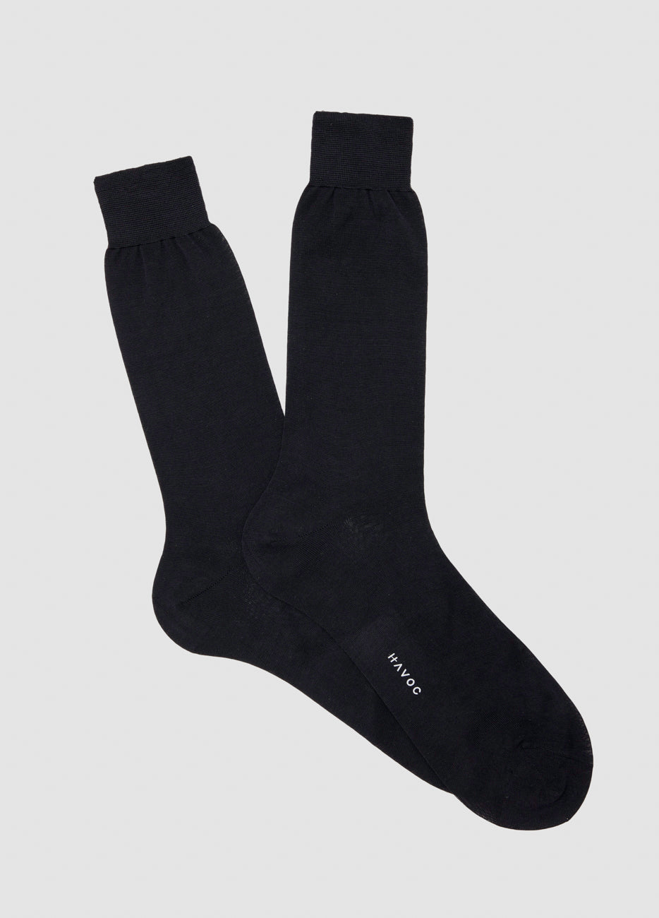 Calcetin 100% Algodón Negro M| HAVOC