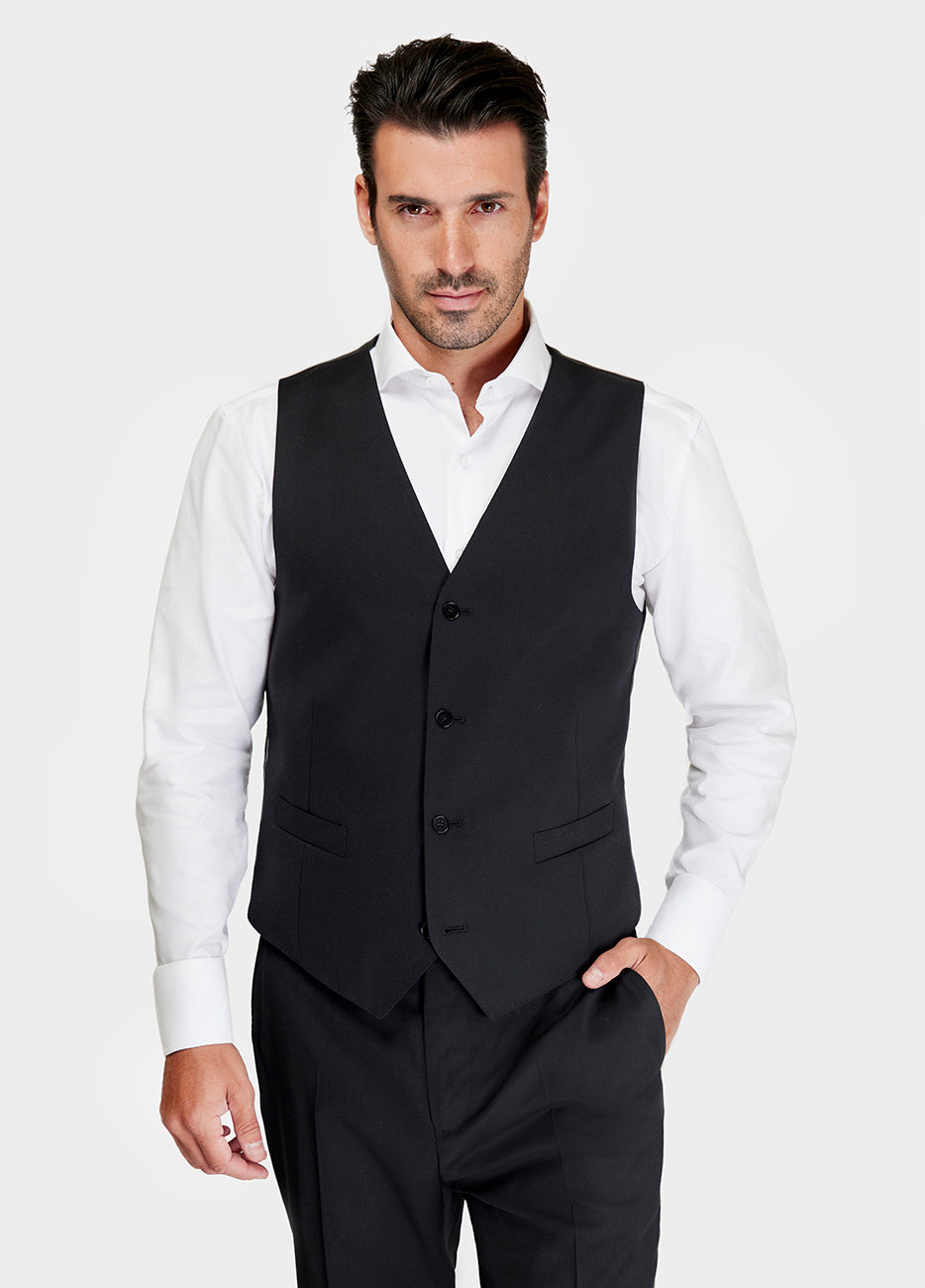 Chaleco Liso Negro| HAVOC
