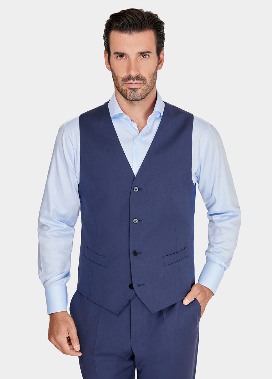 Chaleco Sarga Azul Prusia| HAVOC