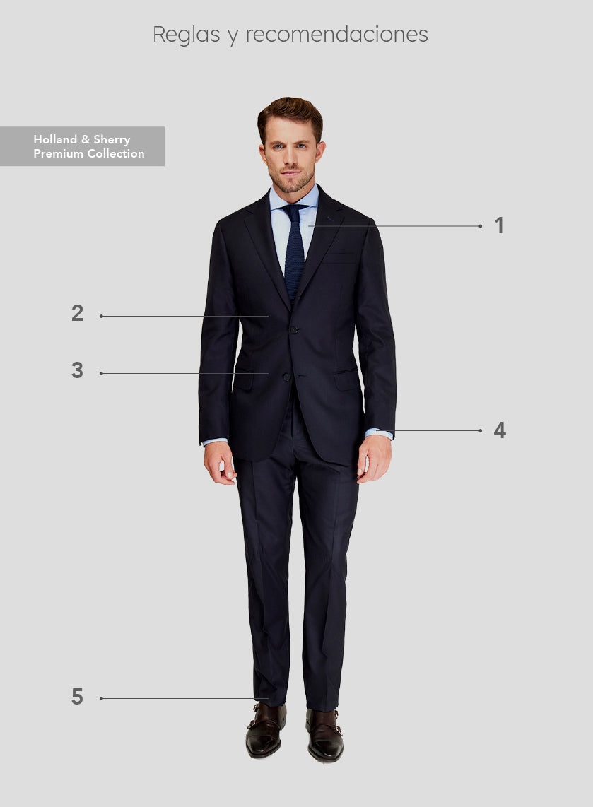Reglas y recomendaciones para lucir un traje a la medida. Havoc