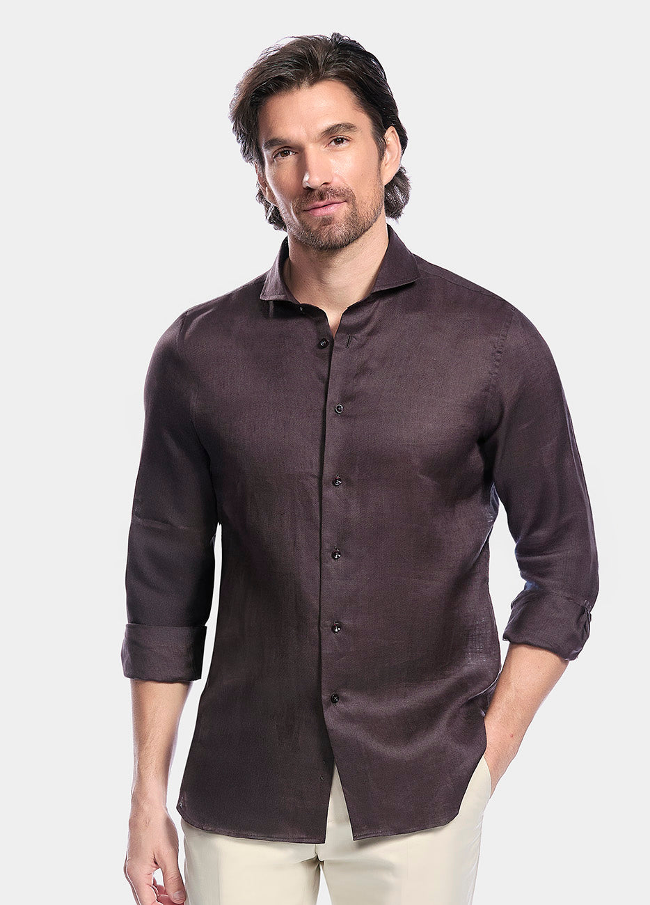 Camisa Bruno. Casual (Sport) Café Obscuro Rtw