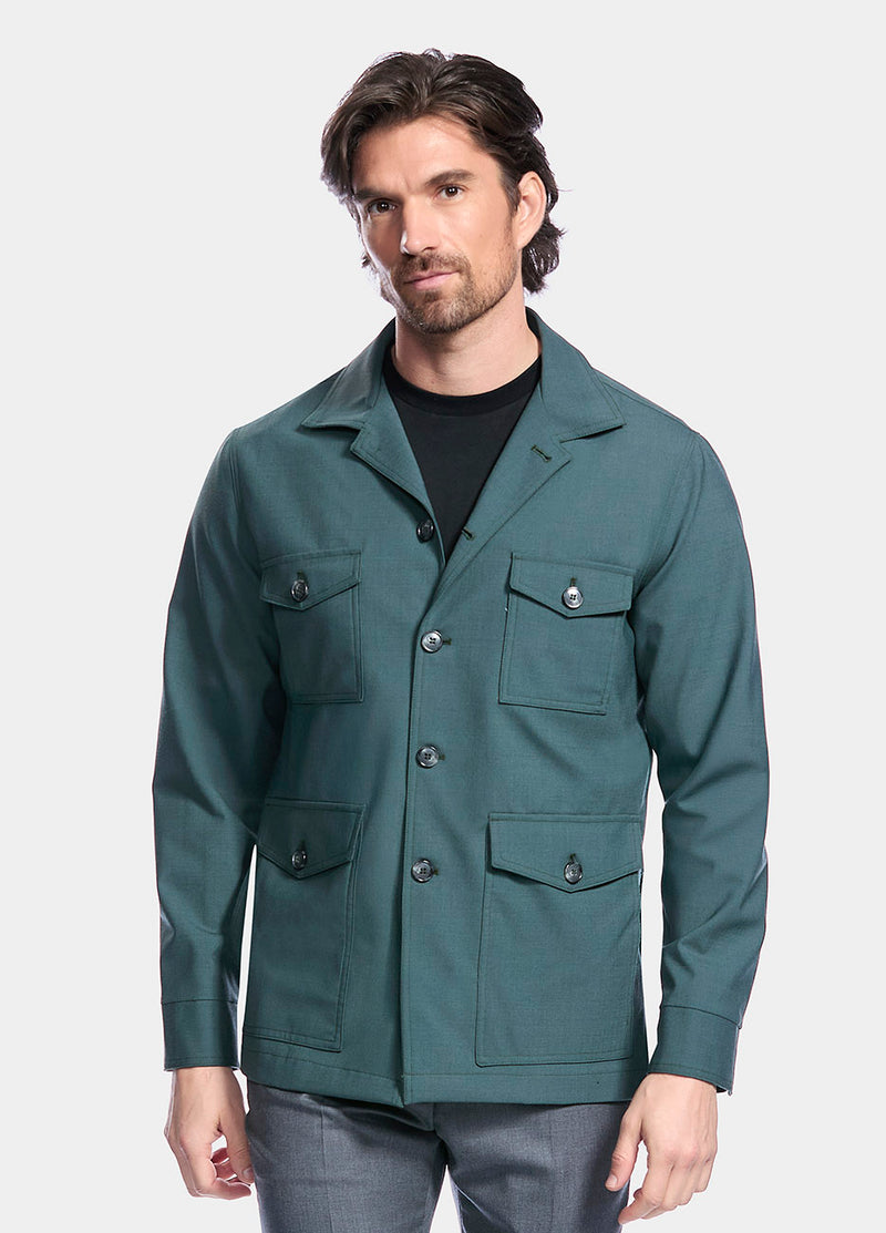 Sobrecamisa Verde Essential Collection