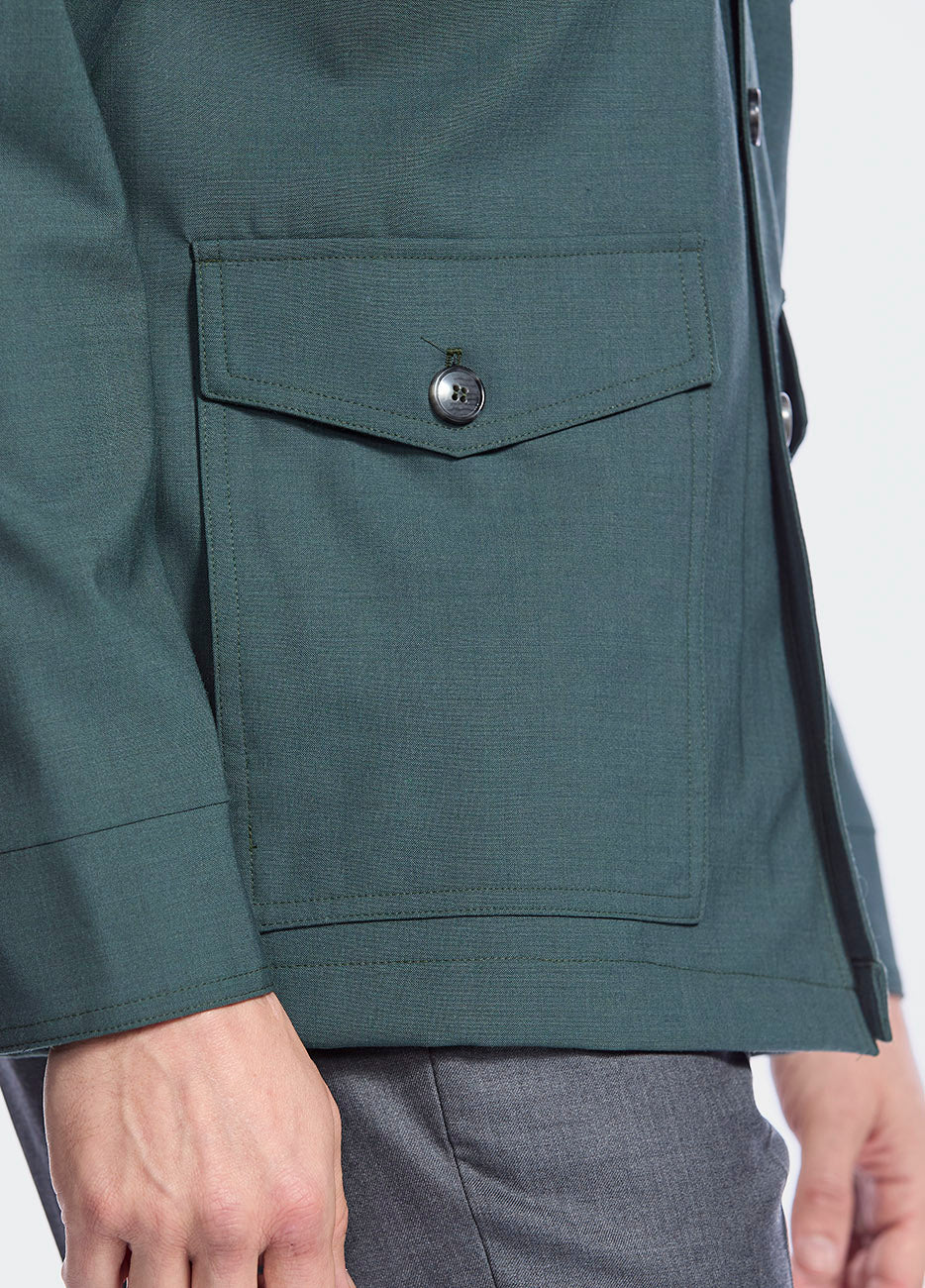 Sobrecamisa Verde Essential Collection