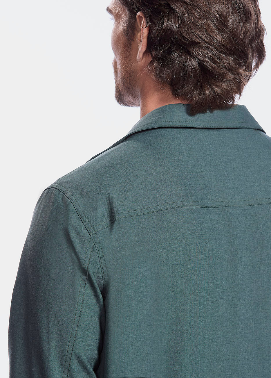 Sobrecamisa Verde Essential Collection