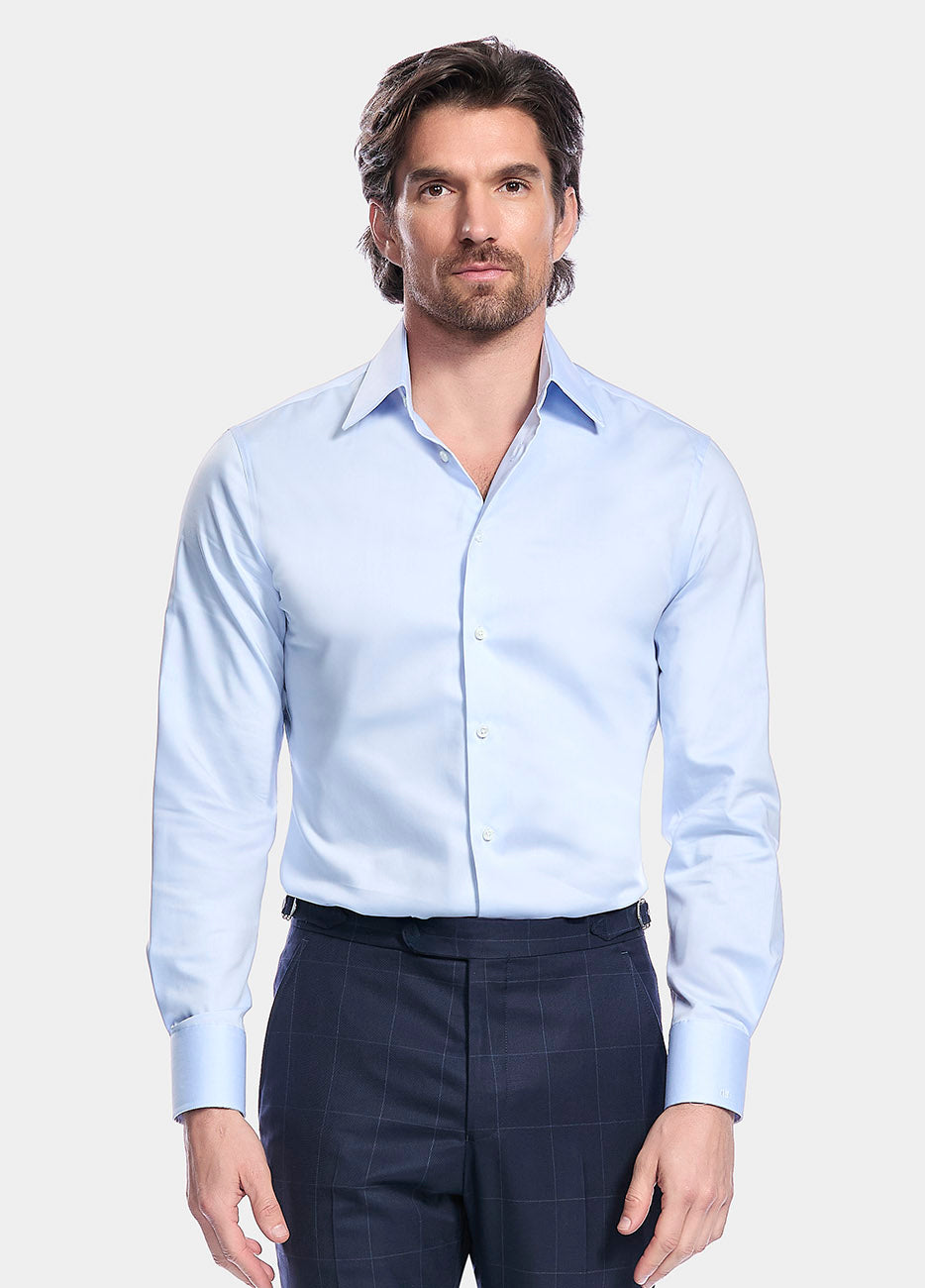 Camisa Azul Cielo Antivirus Nanosphere