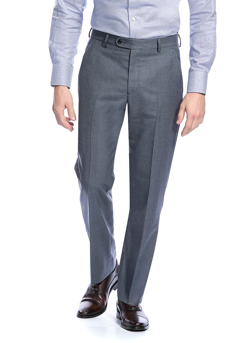 Pantalón Sarga Gris Humo