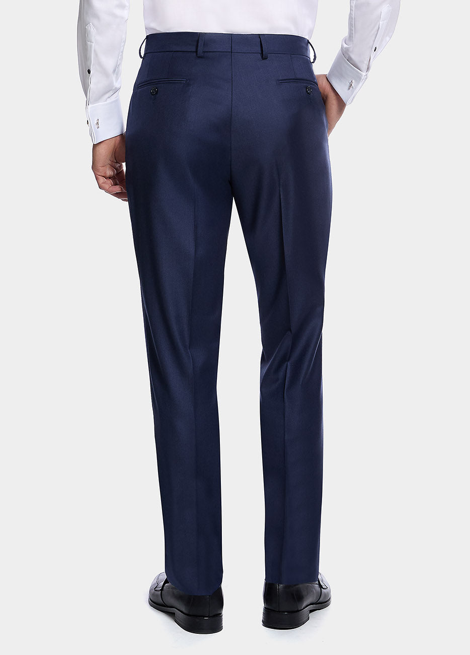 HAVOC Pantalón Príncipe De Gales Azul Palido Lineas Azul Marino