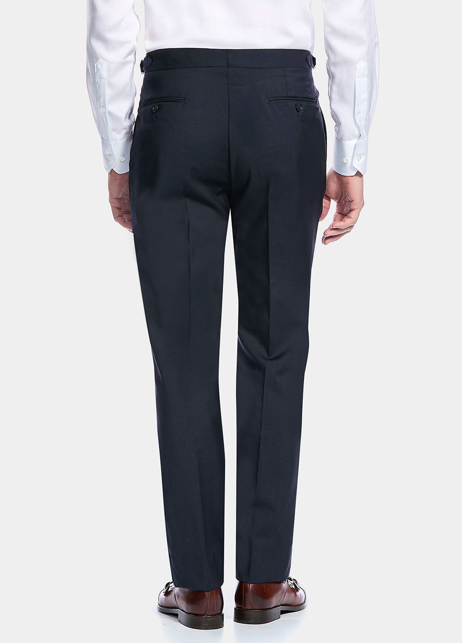 Pantalón Sarga Azul Pavo Real