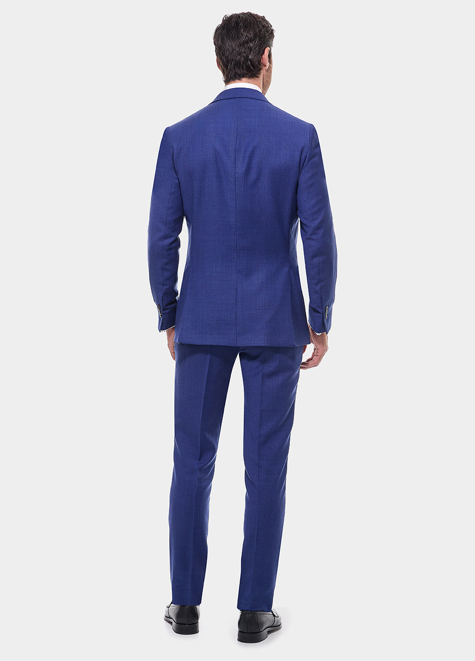 Traje Principe De Gales Azul