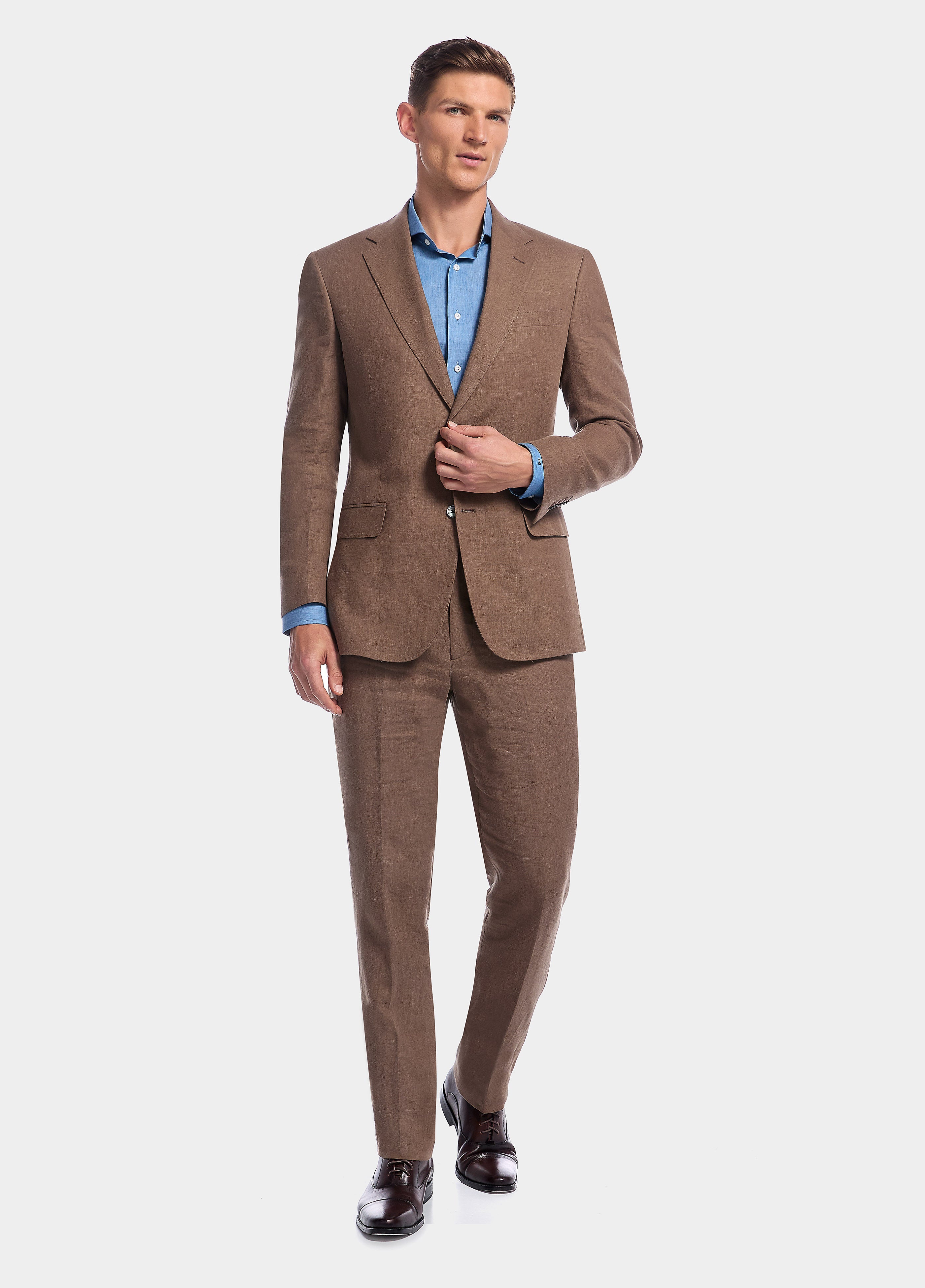 Traje Tafetán Terracota