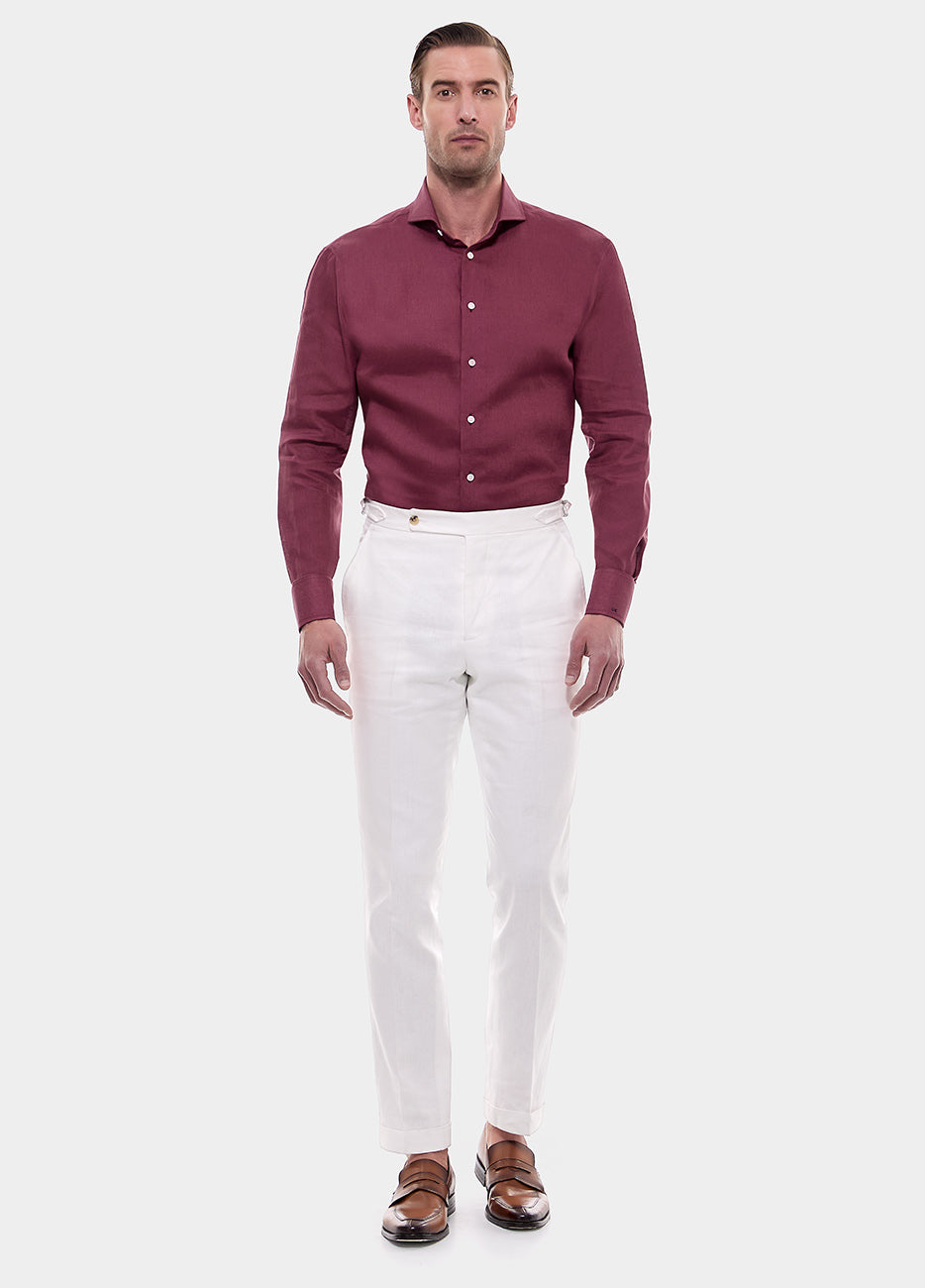 Camisa Lisa Cereza